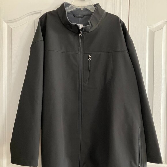 Harbor Bay by DXL  Fleece Lined Interior and Smooth Full-Zip Outer Shell - Picture 1 of 12